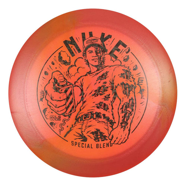 #32 (Black Orbs) 173-174 Ezra Aderhold Titanium (Ti) Colorshift Swirl Nuke