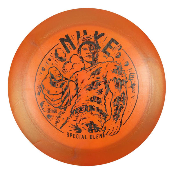 #31 (Black Orbs) 173-174 Ezra Aderhold Titanium (Ti) Colorshift Swirl Nuke