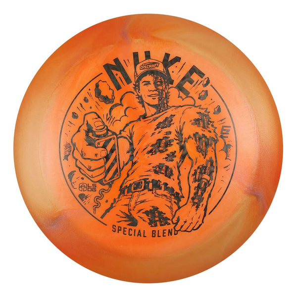 #30 (Black Orbs) 173-174 Ezra Aderhold Titanium (Ti) Colorshift Swirl Nuke