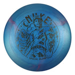 #28 (Black Orbs) 173-174 Ezra Aderhold Titanium (Ti) Colorshift Swirl Nuke