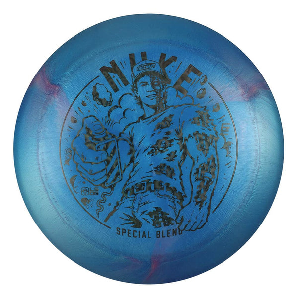 #28 (Black Orbs) 173-174 Ezra Aderhold Titanium (Ti) Colorshift Swirl Nuke