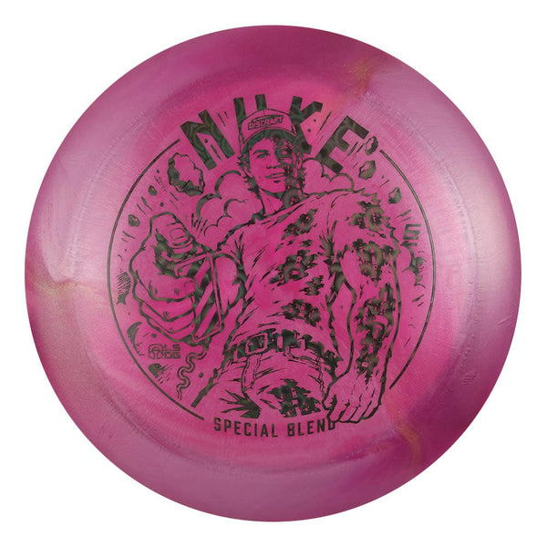 #27 (Black Orbs) 173-174 Ezra Aderhold Titanium (Ti) Colorshift Swirl Nuke