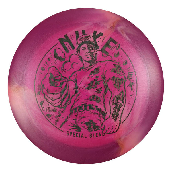 #26 (Black Orbs) 173-174 Ezra Aderhold Titanium (Ti) Colorshift Swirl Nuke