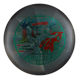 #21 (Green Metallic/Red Shatter/Rainbow) 175-176 Andrew Presnell Big Z Swirl Buzzz SS