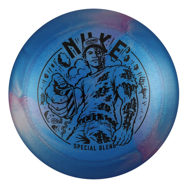 #21 (Black) 173-174 Ezra Aderhold Titanium (Ti) Colorshift Swirl Nuke