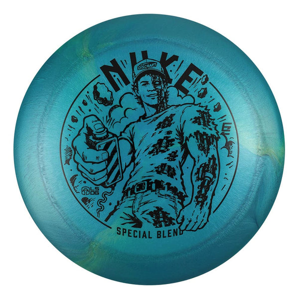 #14 (Black) 173-174 Ezra Aderhold Titanium (Ti) Colorshift Swirl Nuke
