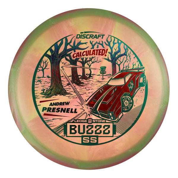 #6 (Green Metallic/Red Shatter/Rainbow) 173-174 Andrew Presnell Big Z Swirl Buzzz SS