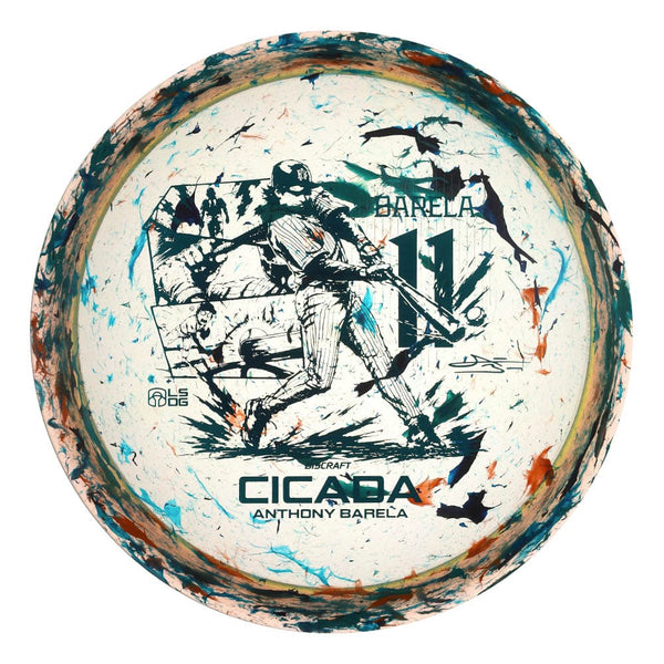 #38 (Blue Metallic) 151-154 Anthony Barela Jawbreaker Z Lite Cicada