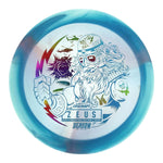 #100 (Blue Light Holo) 173-174 Season One Z Swirl Zeus No. 1