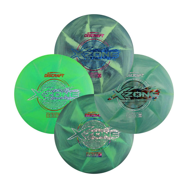 Green RANDOM DISC (RANDOM FOIL) 173-174 X Swirl Zone