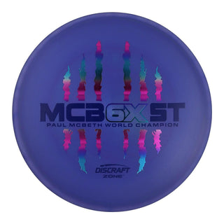 #6 (Blue Dark Matte/Winter Sunset) 170-172 Paul McBeth 6x Claw ESP Zone