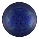 Exact Disc #55 (Blue Dark Shatter) 173-174 Titanium (Ti) Swirl Scorch
