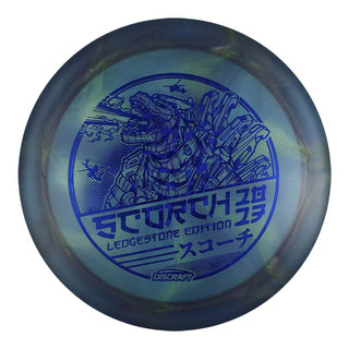 Exact Disc #5 (Blue Dark Shatter) 170-172 Titanium (Ti) Swirl Scorch