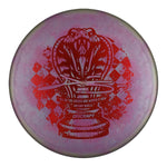 #77 (Red Weave) 173-174 Anthony Barela "Checkmate" Titanium Colorshift Swirl Zone