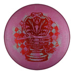 #76 (Red Weave) 173-174 Anthony Barela "Checkmate" Titanium Colorshift Swirl Zone