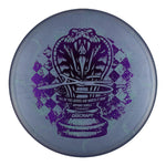 #67 (Purple Metallic) 173-174 Anthony Barela "Checkmate" Titanium Colorshift Swirl Zone