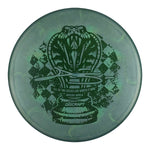 #49 (Green Matte) 173-174 Anthony Barela "Checkmate" Titanium Colorshift Swirl Zone