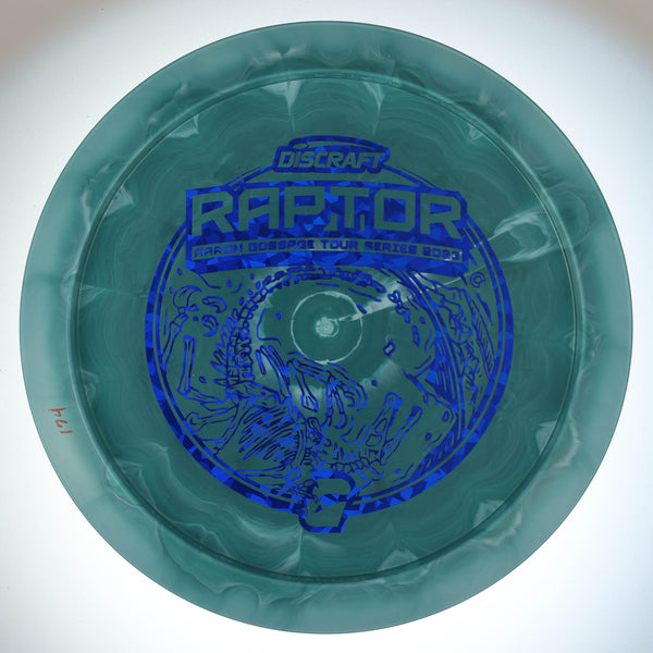 #73 Blue Dark Shatter 173-174 2023 Aaron Gossage Tour Series ESP Raptor