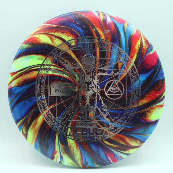 Big Z Nebula Pinwheel / 173-174 Greazy Dyes Ledgestone Discs