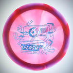 #8 Blue Light Shatter 170-172 Z Swirl Flash