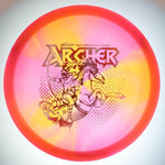 #50 Orange Clouds 175-176 Z Swirl Archer