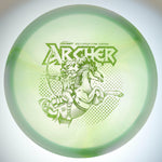 #59 Green Sparkle Stars 175-176 Z Swirl Archer