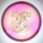 #6 Gold Disco Squares 173-174 Z Swirl Archer