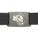 Gunmetal / Black GRIP6 Buzzz Belt