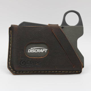 Gunmetal / Brown / Discraft GRIP6 Wallet