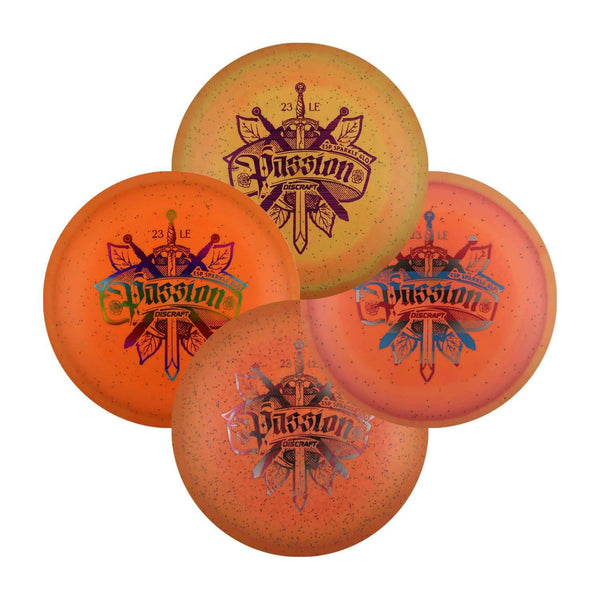 Orange RANDOM DISC (RANDOM FOIL) 175-176 ESP Glo Sparkle Passion