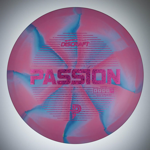 #40 (Purple Sparkle Stars) 167-169 Paige Pierce ESP Passion